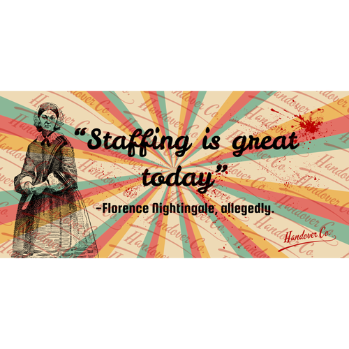 Florence on staffing...